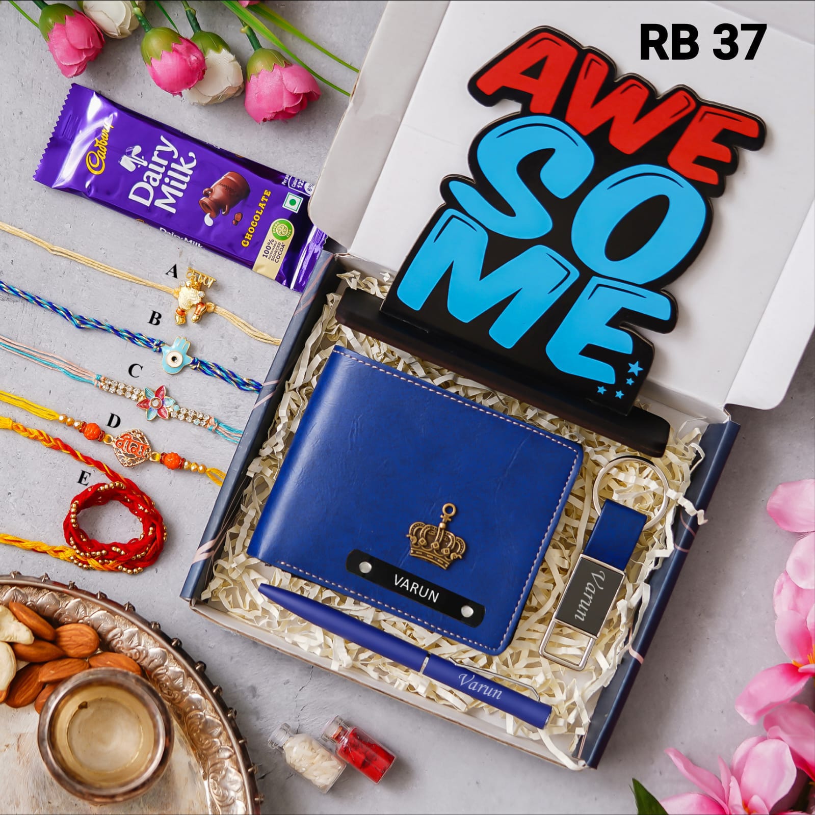 Personalised Raksha Bandhan Hamper - RB37 - Raksha Bandhan Special - The Gifting Era