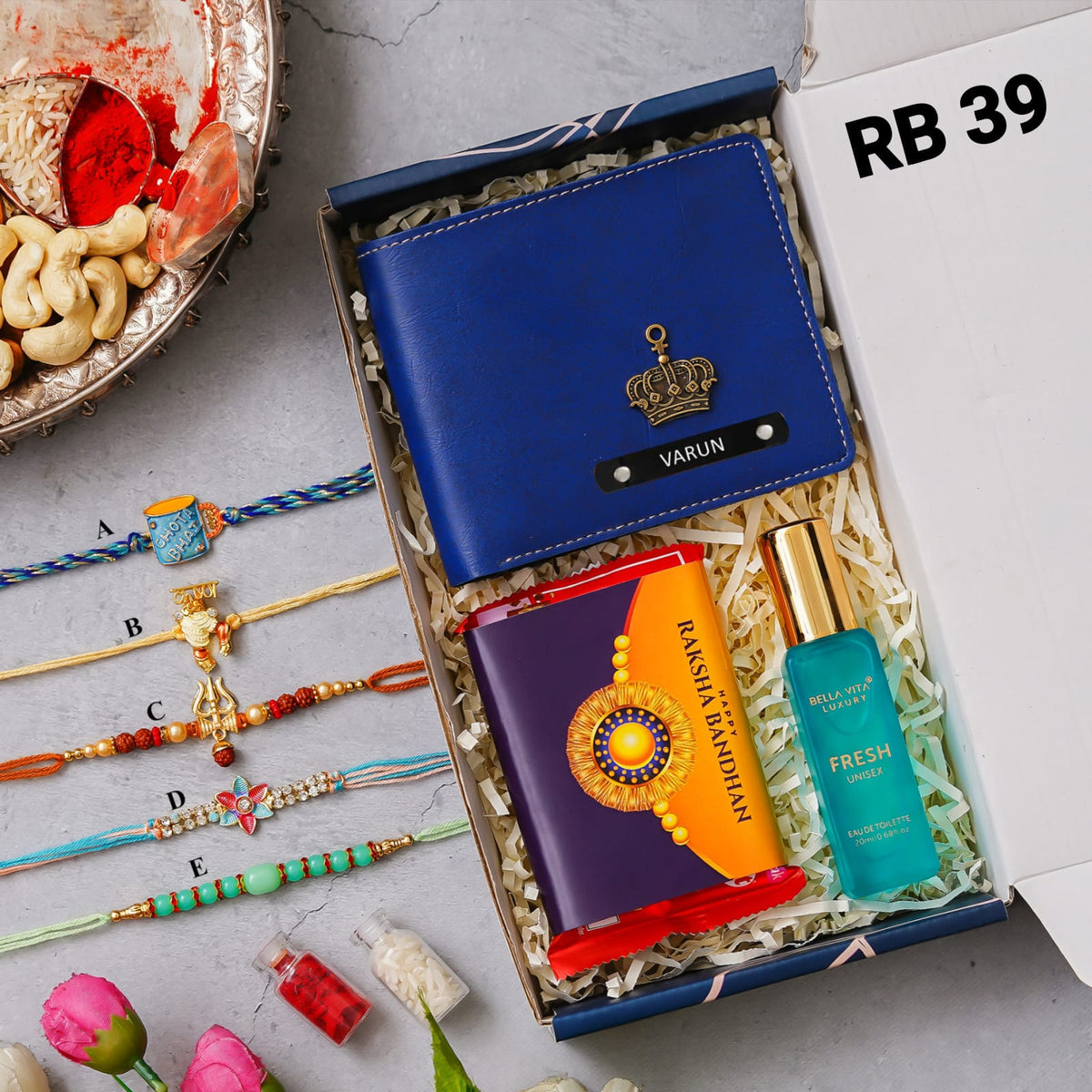 Personalised Raksha Bandhan Hamper - RB39 - Raksha Bandhan Special - The Gifting Era