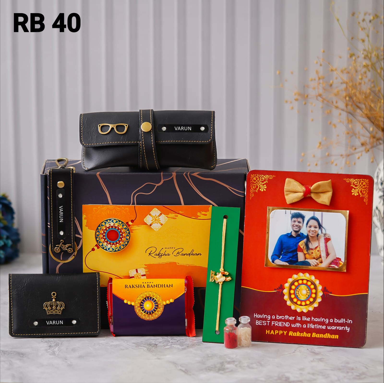 Personalised Raksha Bandhan Hamper - RB40 - Raksha Bandhan Special - The Gifting Era