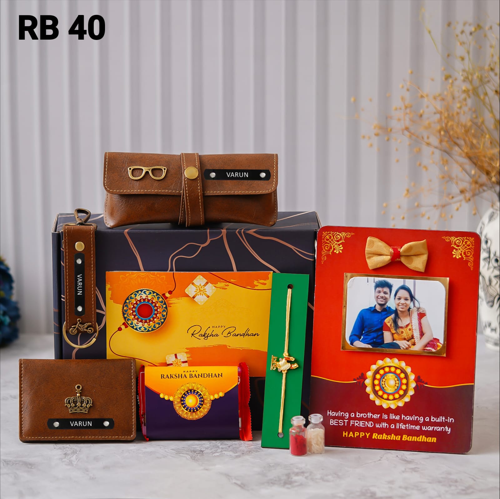Personalised Raksha Bandhan Hamper - RB40 - Raksha Bandhan Special - The Gifting Era