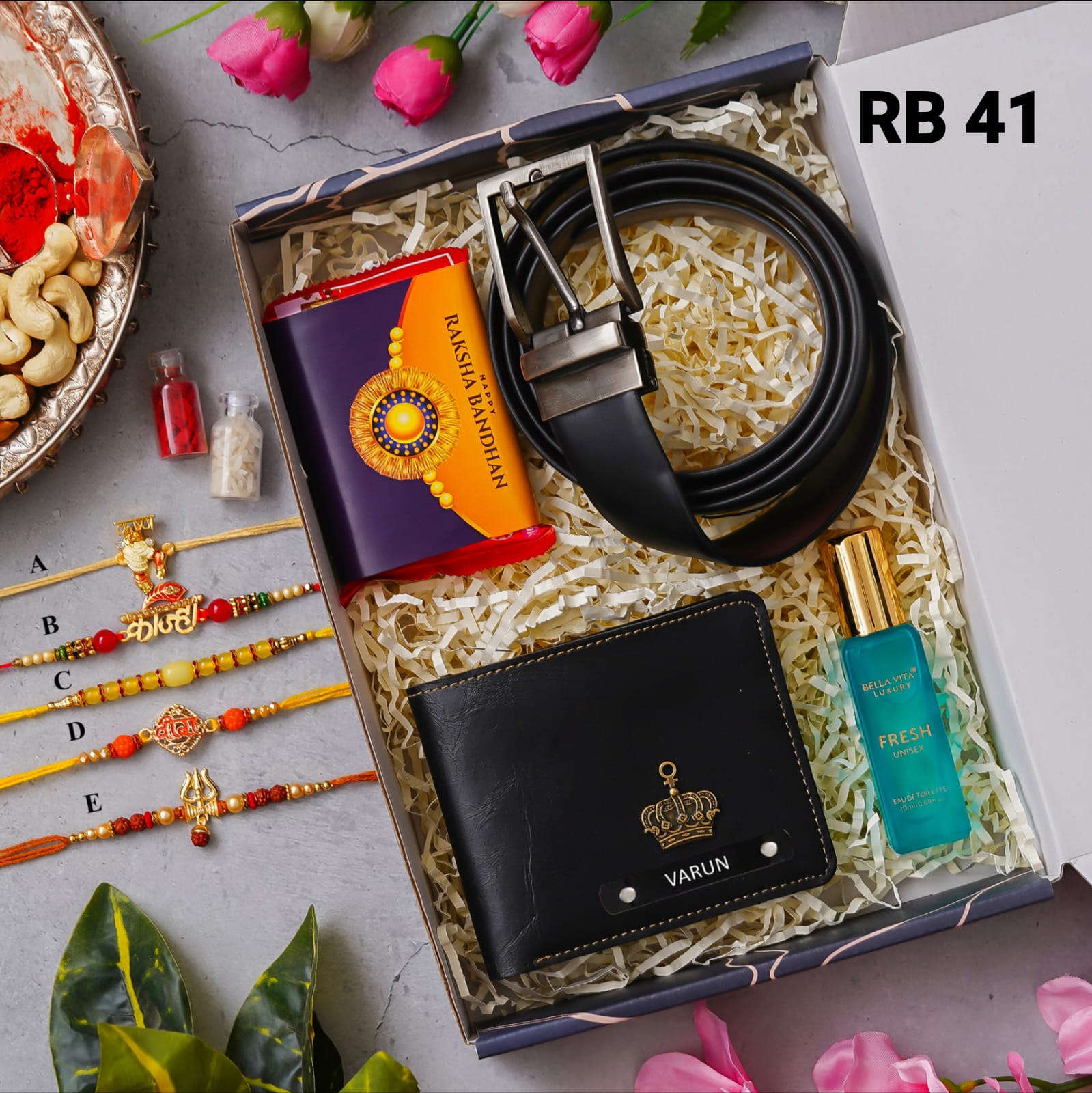 Personalised Raksha Bandhan Hamper - RB41 - Raksha Bandhan Special - The Gifting Era
