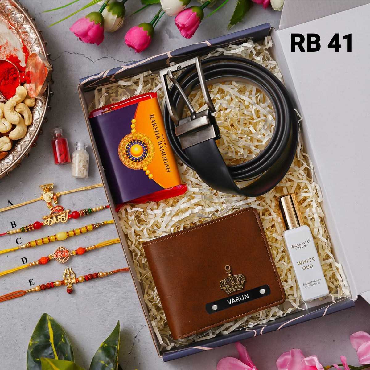 Personalised Raksha Bandhan Hamper - RB41 - Raksha Bandhan Special - The Gifting Era