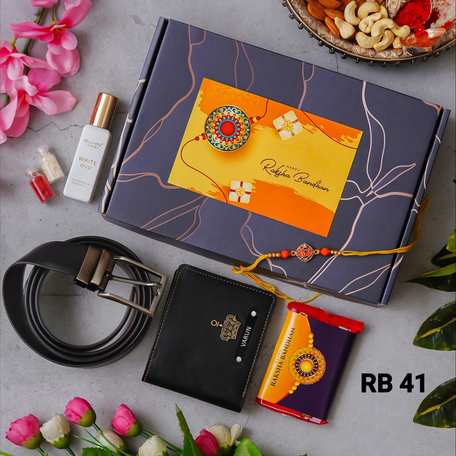 Personalised Raksha Bandhan Hamper - RB41 - Raksha Bandhan Special - The Gifting Era