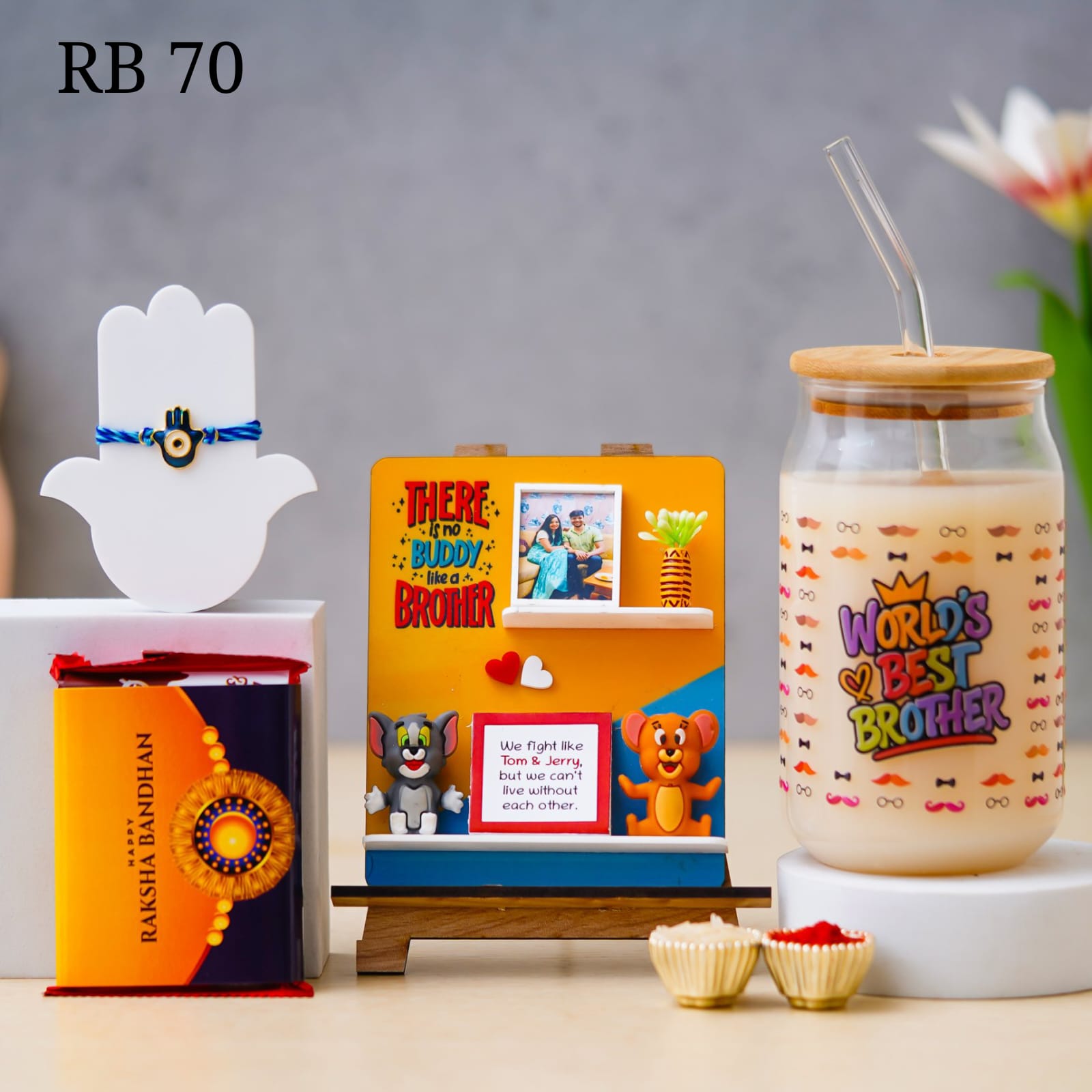 Personalised Raksha Bandhan Hamper - RB70 - Raksha Bandhan Special - The Gifting Era