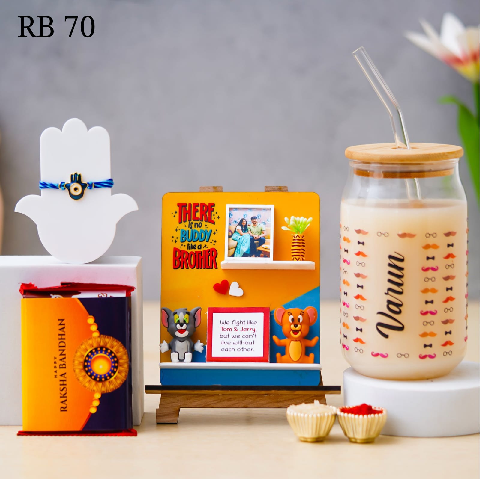 Personalised Raksha Bandhan Hamper - RB70 - Raksha Bandhan Special - The Gifting Era