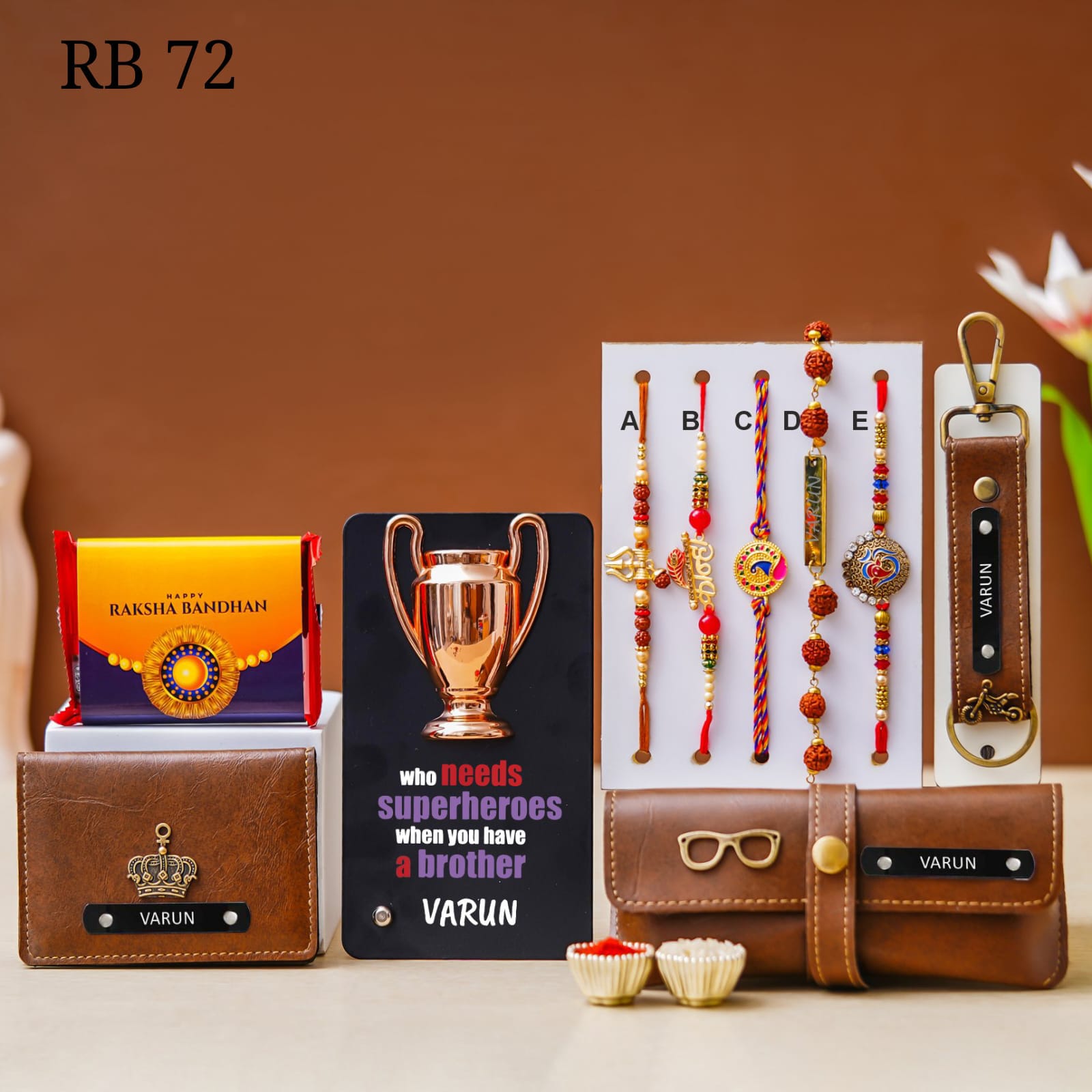 Personalised Raksha Bandhan Hamper - RB72 - Raksha Bandhan Special - The Gifting Era