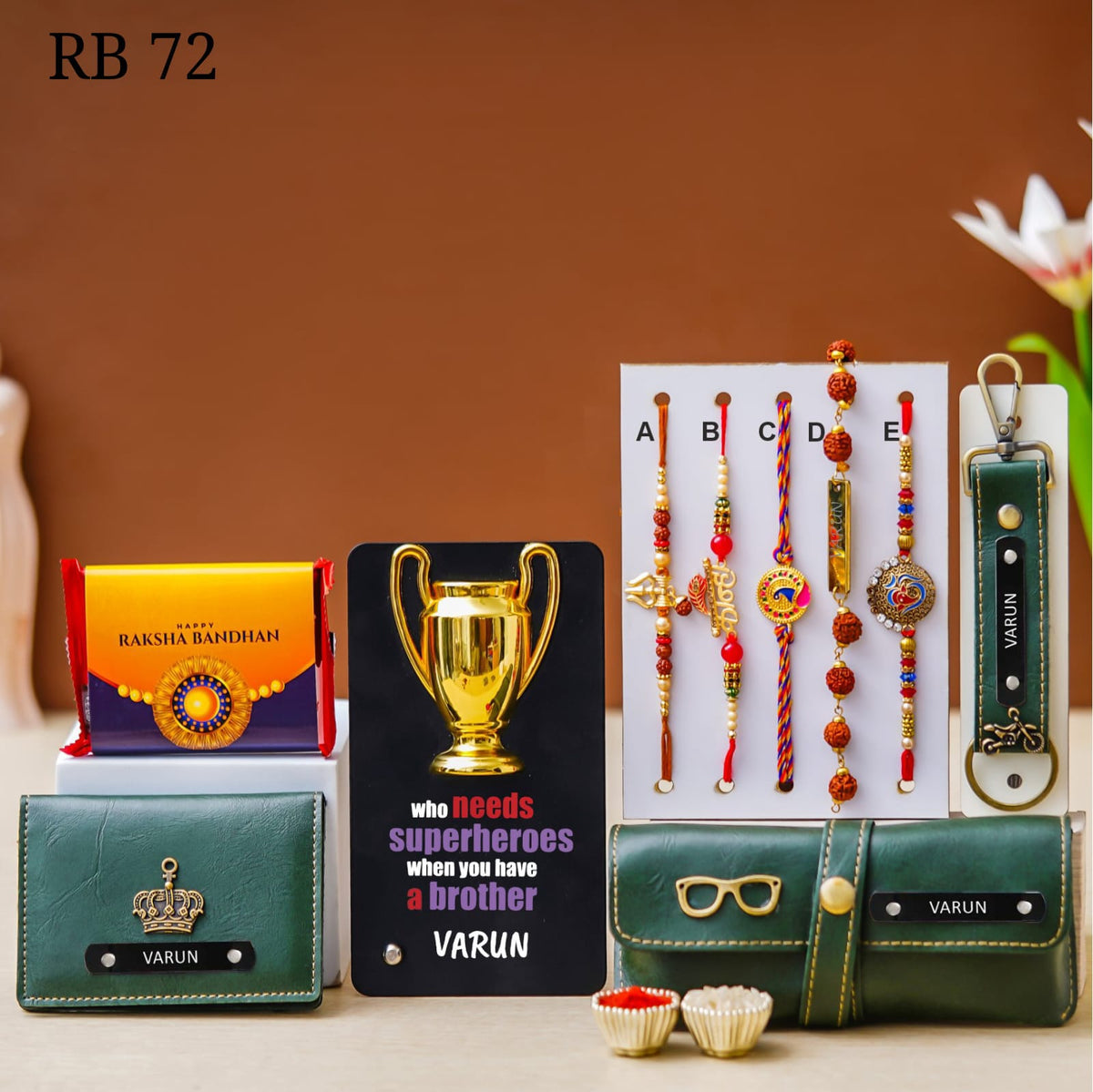 Personalised Raksha Bandhan Hamper - RB72 - Raksha Bandhan Special - The Gifting Era