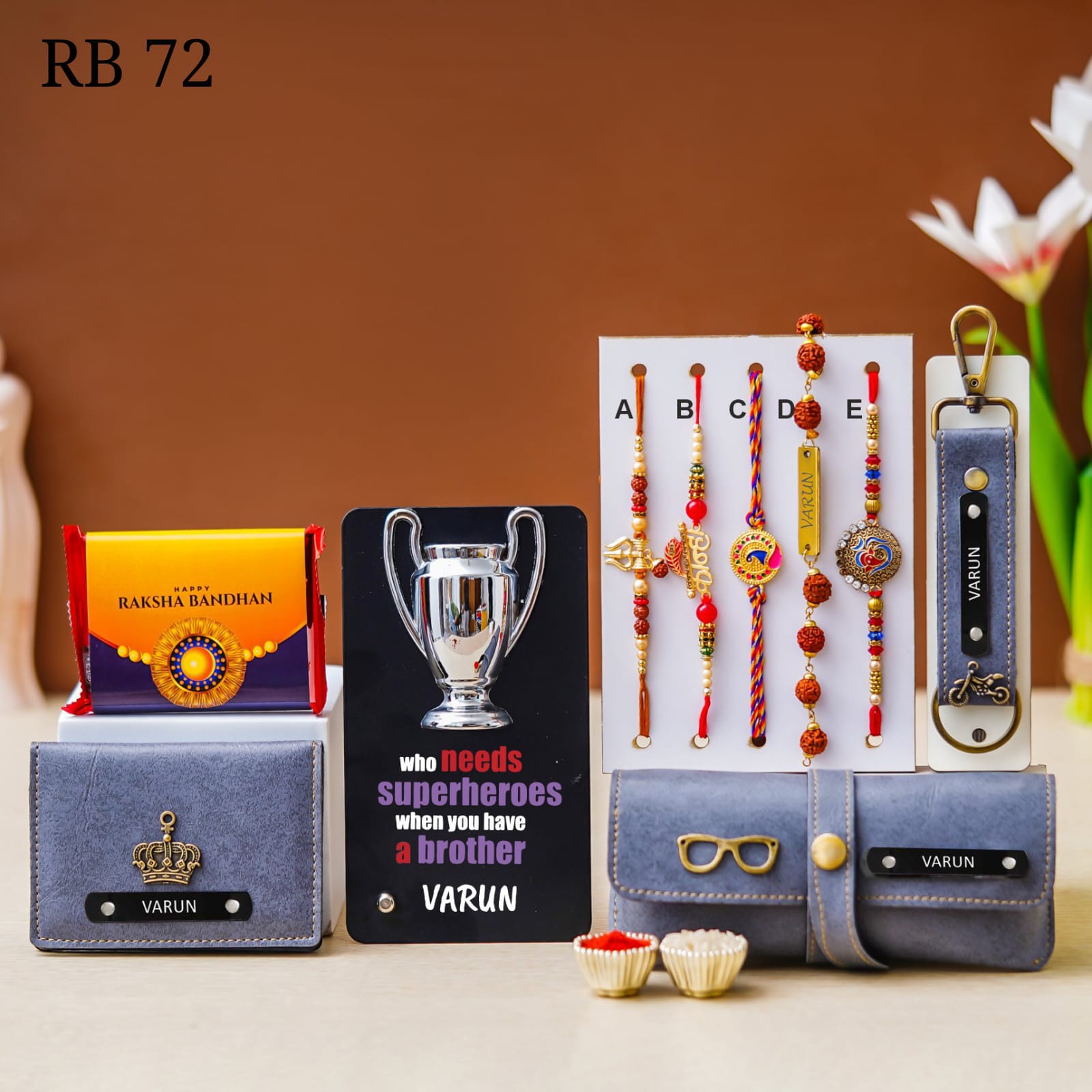 Personalised Raksha Bandhan Hamper - RB72 - Raksha Bandhan Special - The Gifting Era