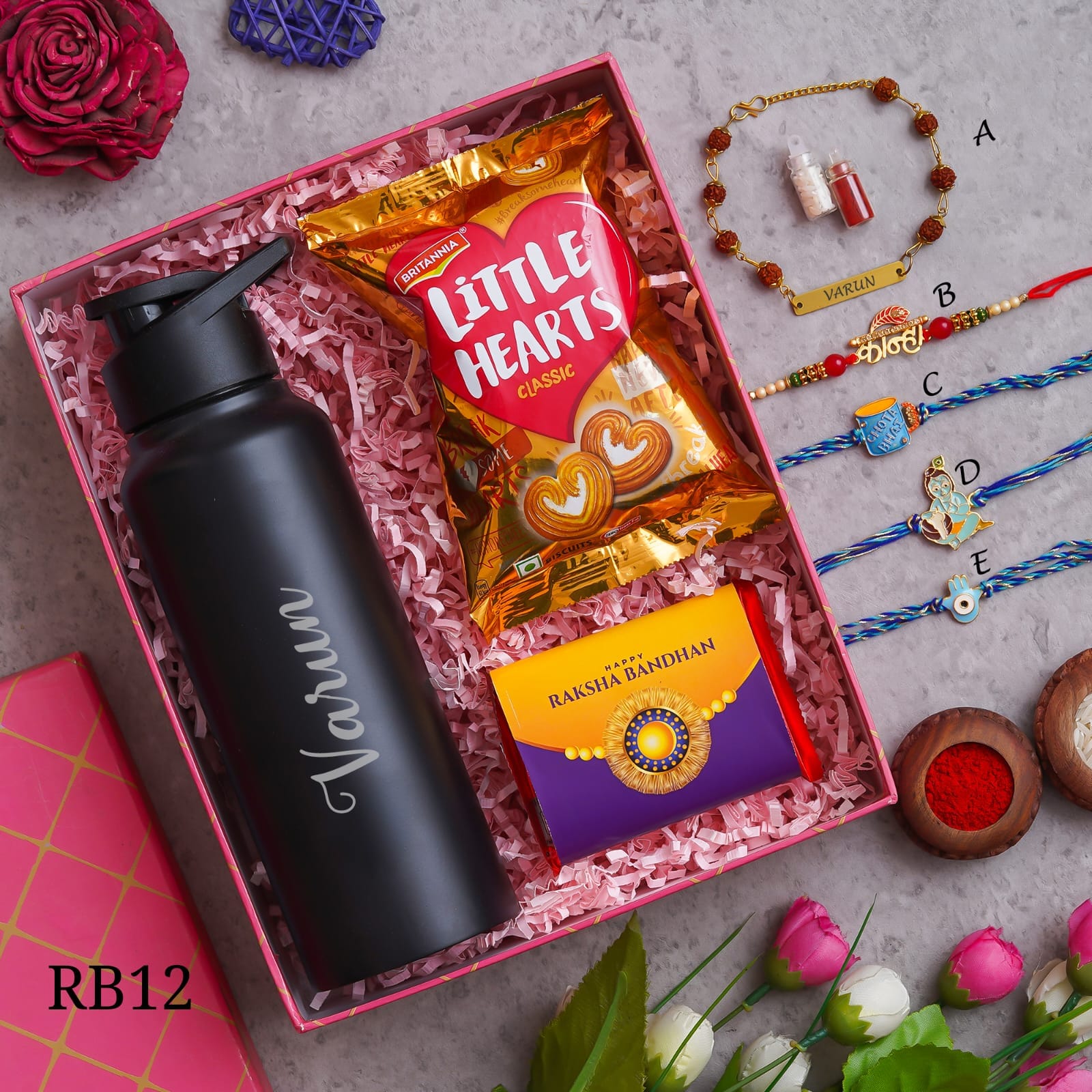 Personalised Raksha Bandhan Little Bro Hamper - RB12 - Raksha Bandhan Special - The Gifting Era