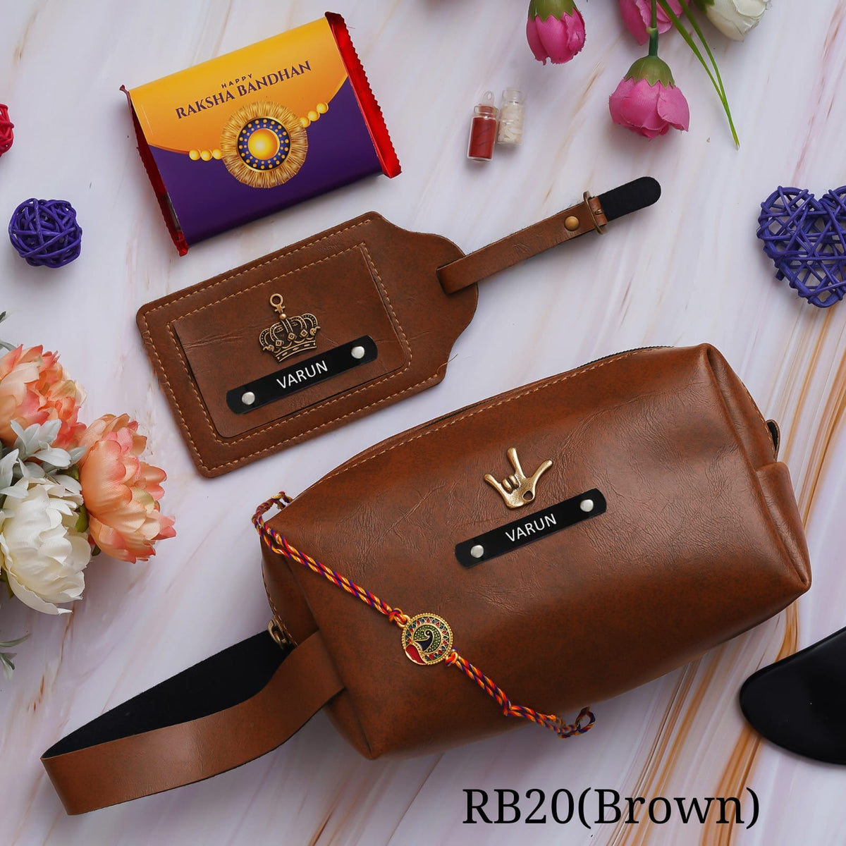 Personalised Raksha Bandhan Travel Combo - RB20 - Raksha Bandhan Special - The Gifting Era