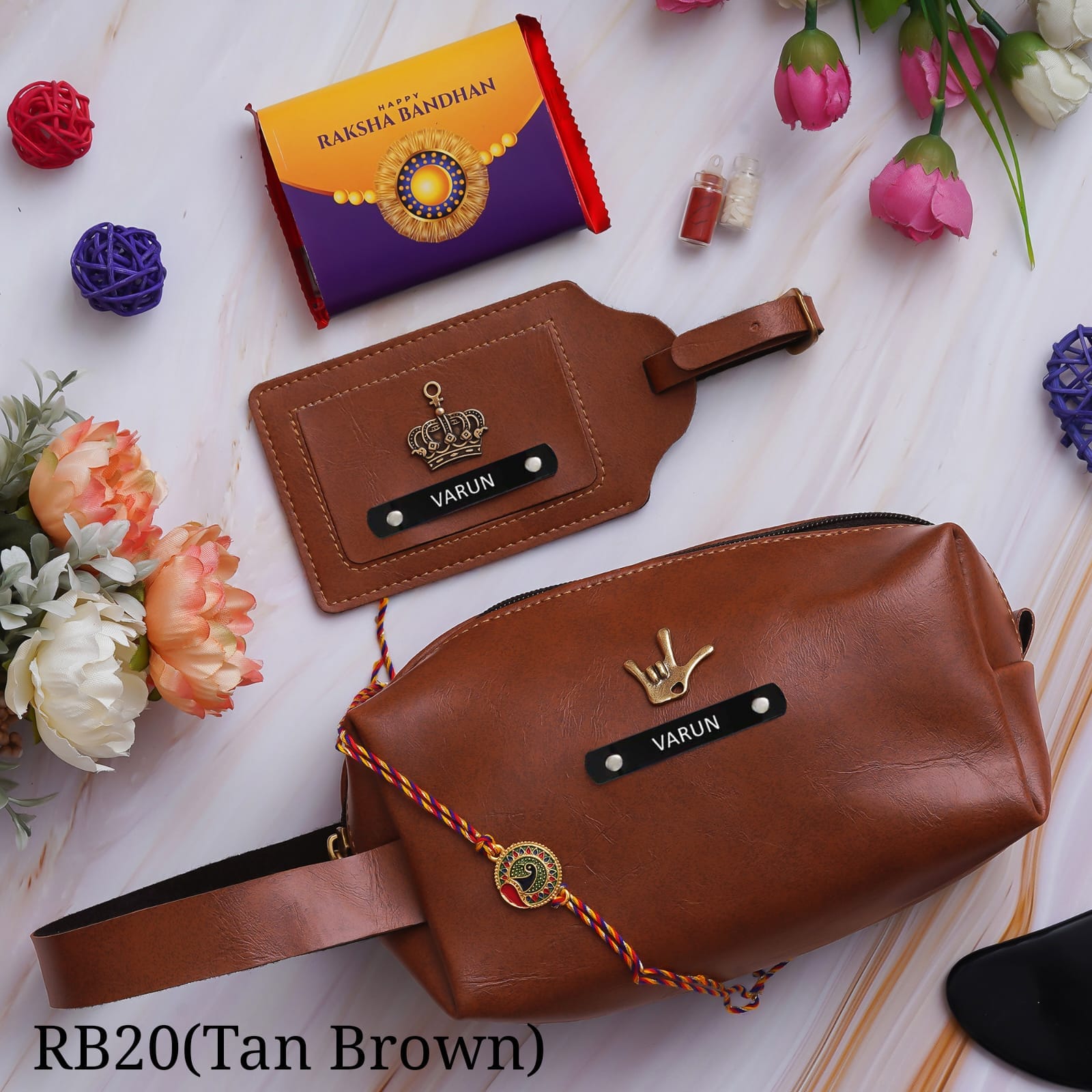 Personalised Raksha Bandhan Travel Combo - RB20 - Raksha Bandhan Special - The Gifting Era