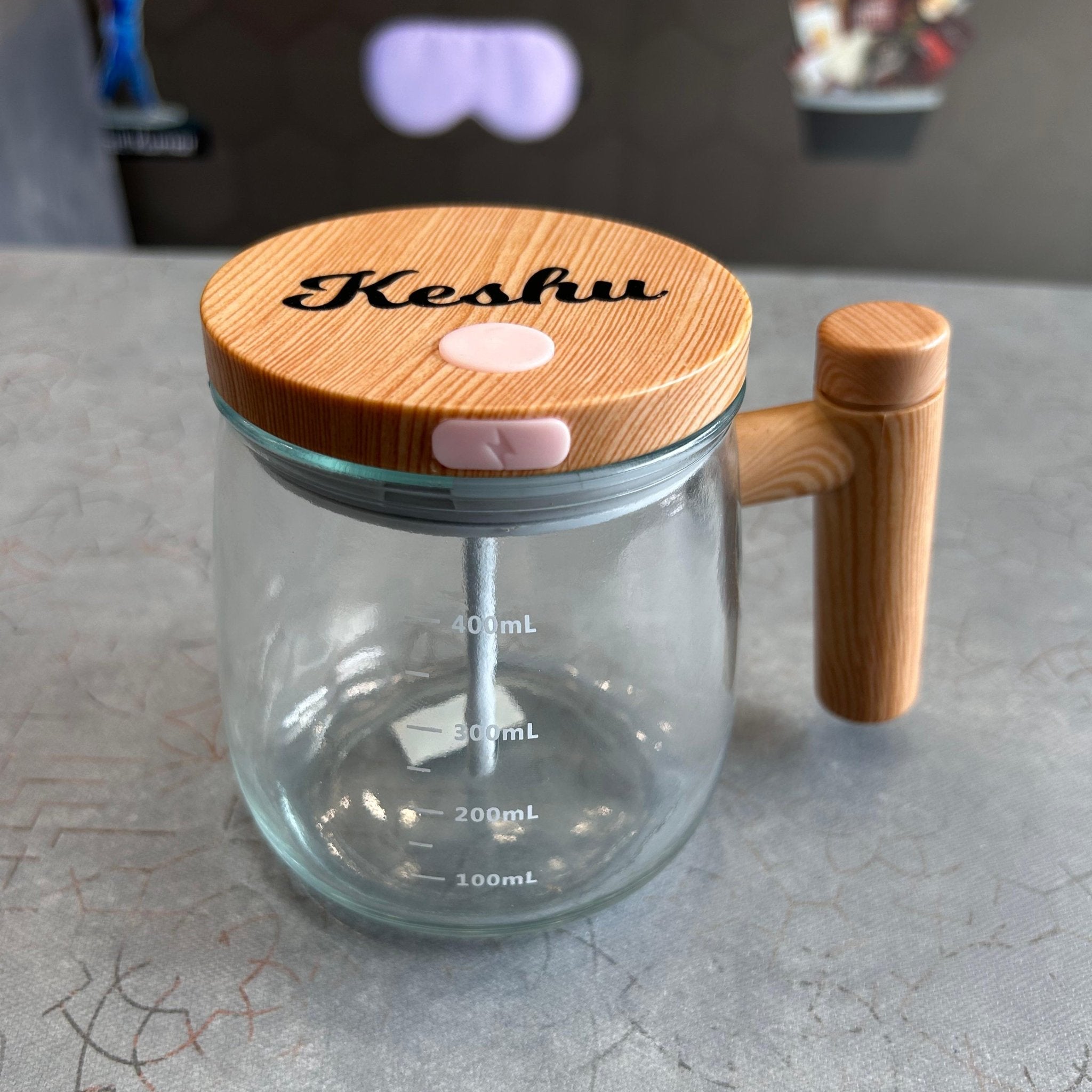 Personalised Self Stirring Smart Wireless Coffee Frother Mug (Free Name Personalisation) - The Gifting Era