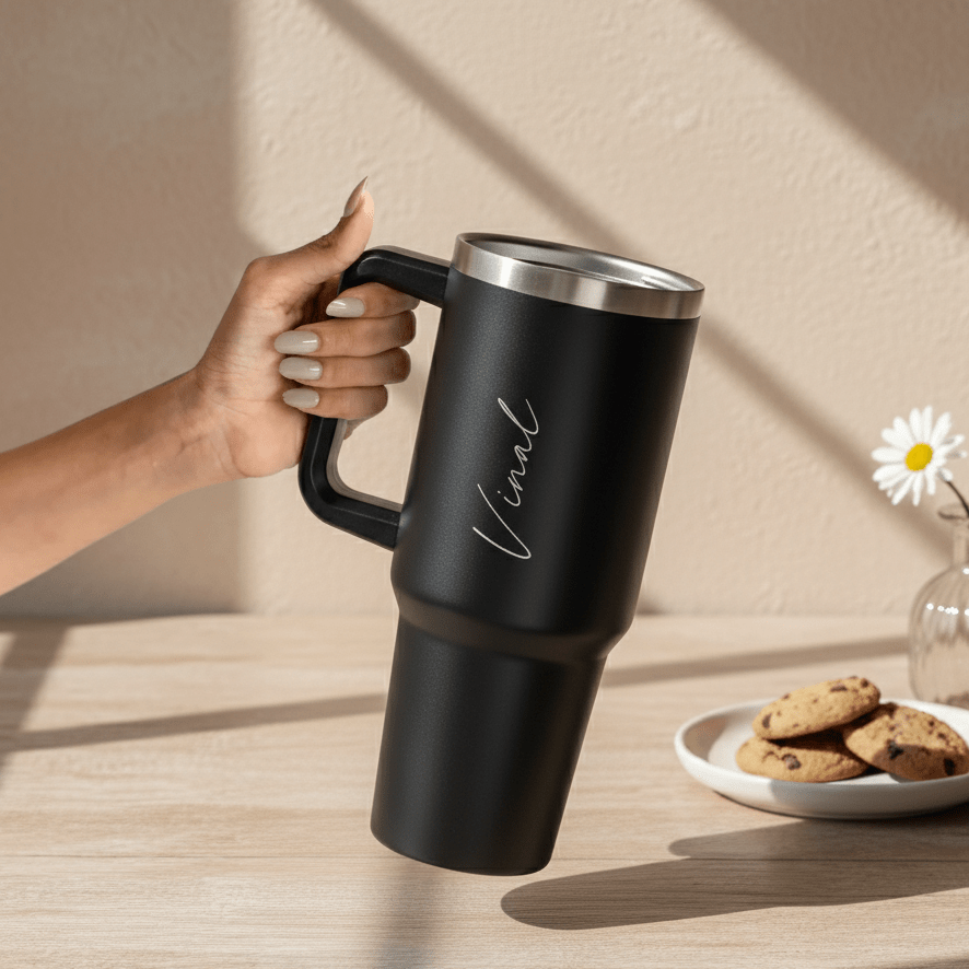 Personalised Stanley 1200 ML Vacuum Insulated Sipper Tumbler - The Gifting Era
