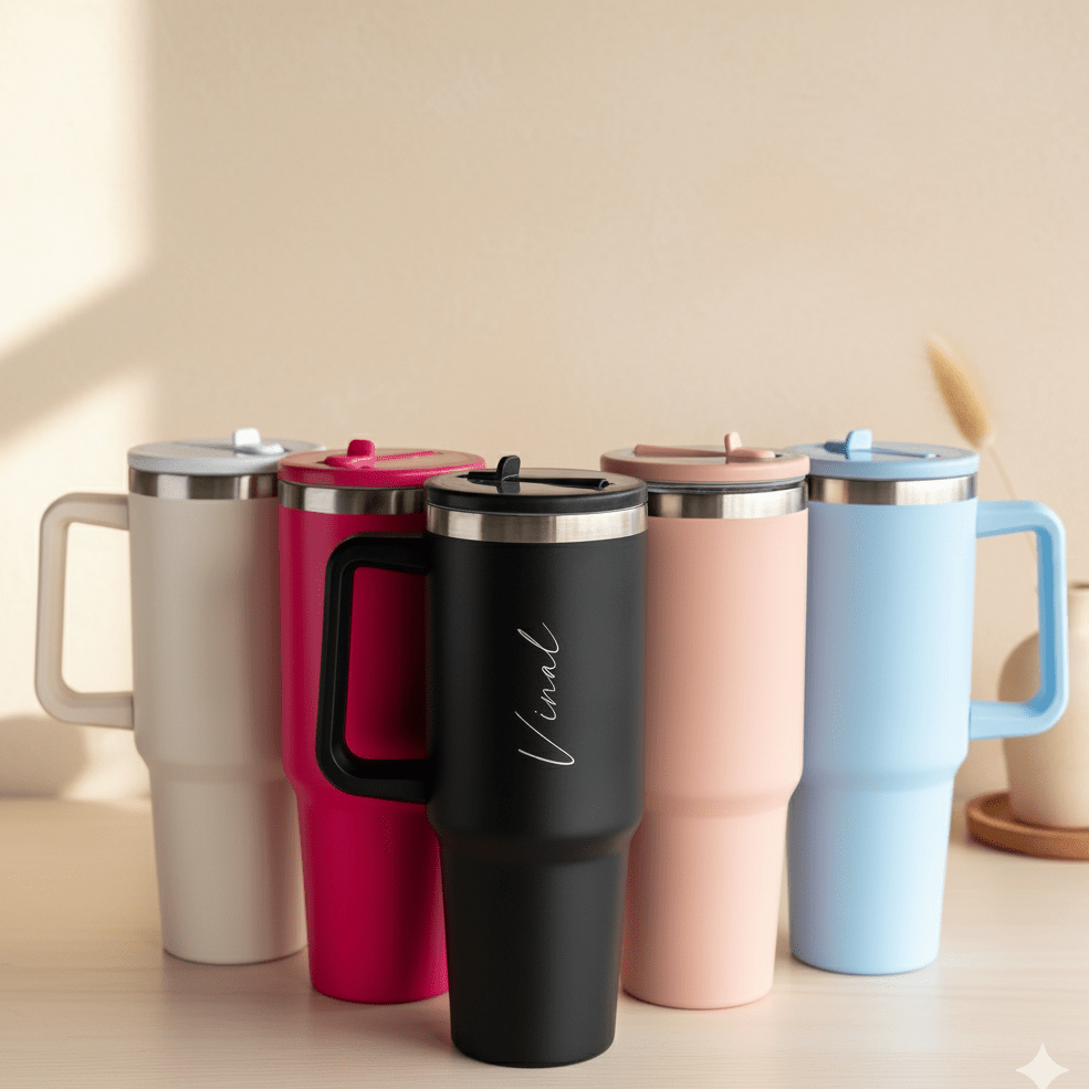 Personalised Stanley 1200 ML Vacuum Insulated Sipper Tumbler - The Gifting Era