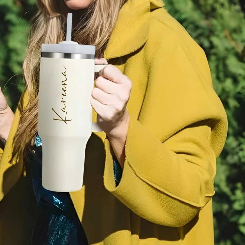 Personalised Stanley 1200 ML Vacuum Insulated Tumbler With Straw - The Gifting Era