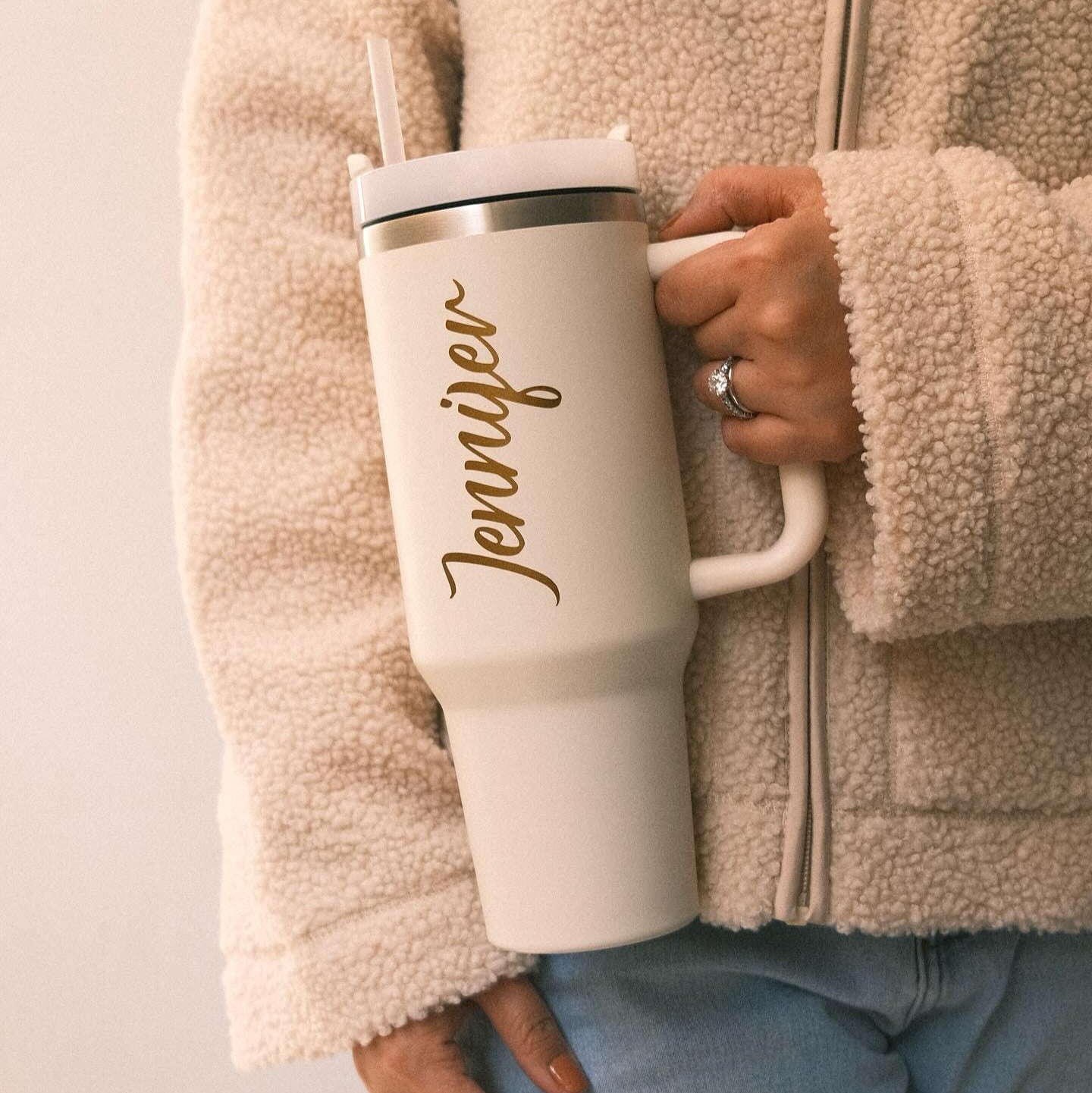 Personalised Stanley 1200 ML Vacuum Insulated Tumbler With Straw - The Gifting Era