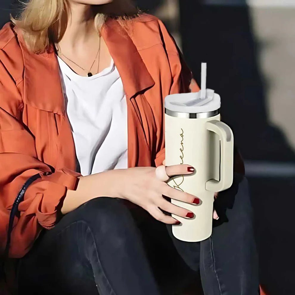 Personalised Stanley 1200 ML Vacuum Insulated Tumbler With Straw - The Gifting Era