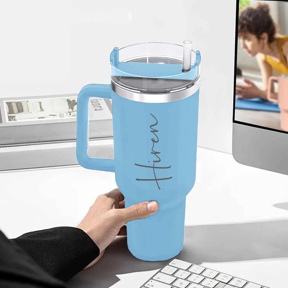 Personalised Stanley 1200 ML Vacuum Insulated Tumbler With Straw - The Gifting Era