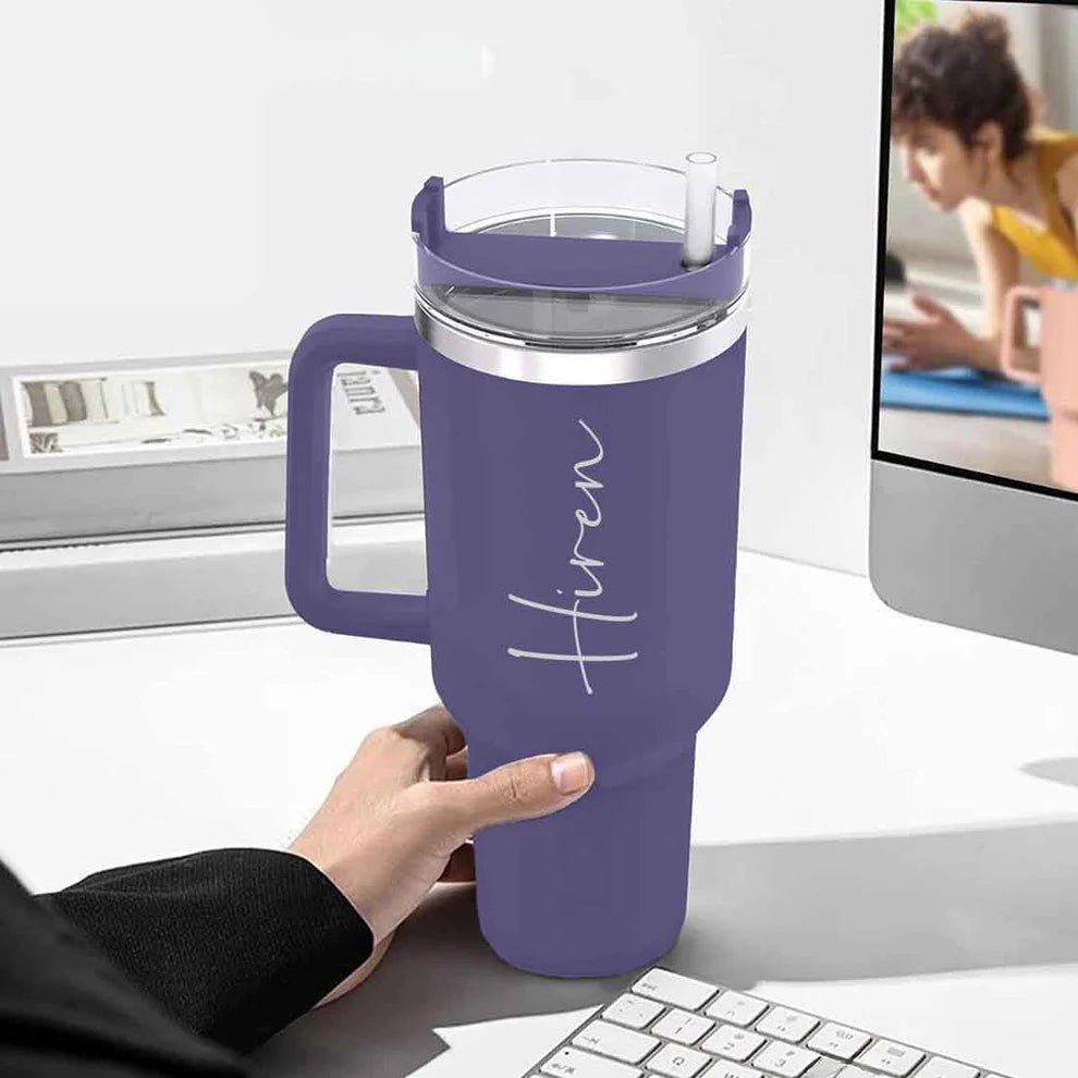 Personalised Stanley 1200 ML Vacuum Insulated Tumbler With Straw - The Gifting Era