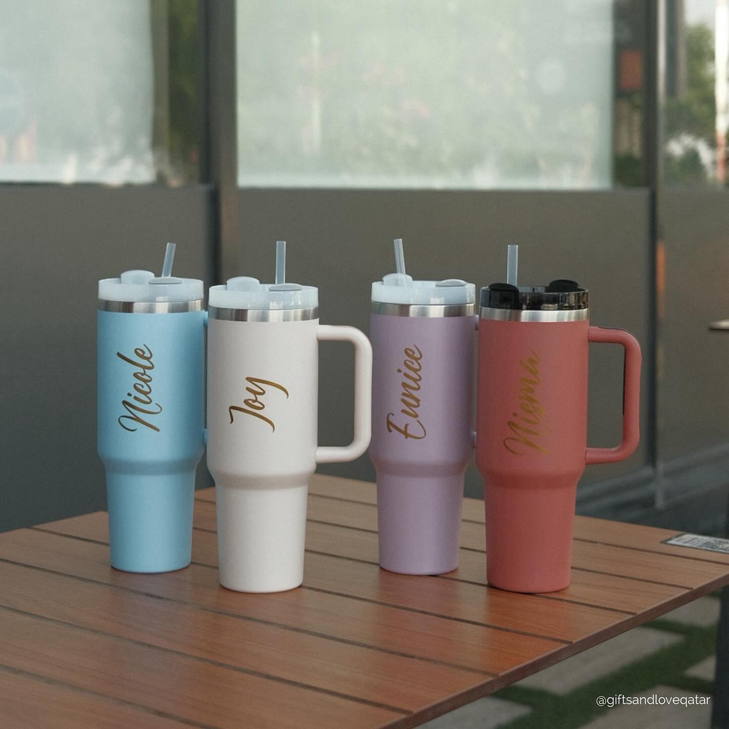 Personalised Stanley 1200 ML Vacuum Insulated Tumbler With Straw - The Gifting Era