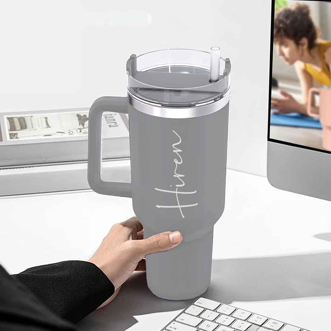 Personalised Stanley 1200 ML Vacuum Insulated Tumbler With Straw - The Gifting Era
