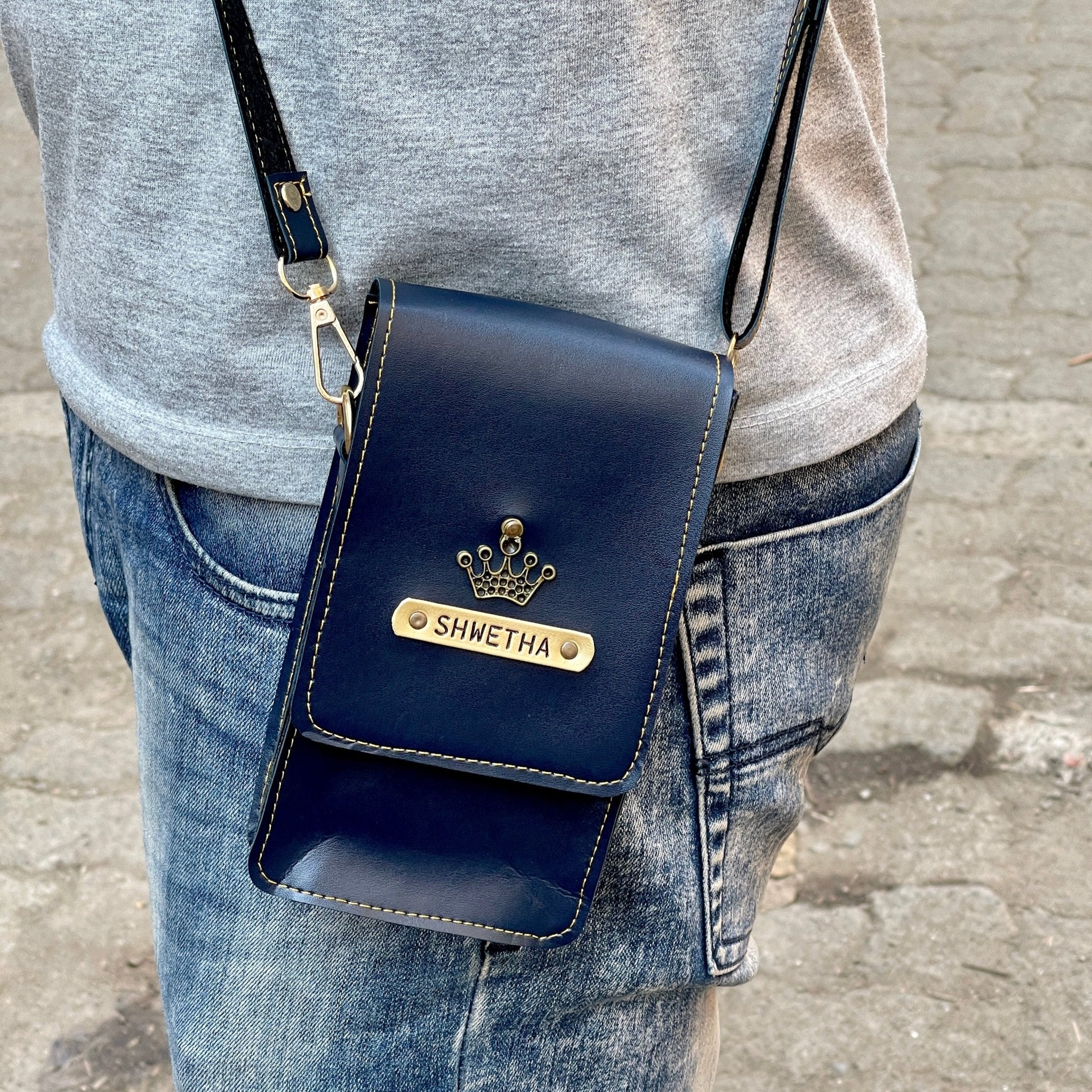 Personalised Unisex Cross Body Bag 1.0 - UCBB1 - The Gifting Era