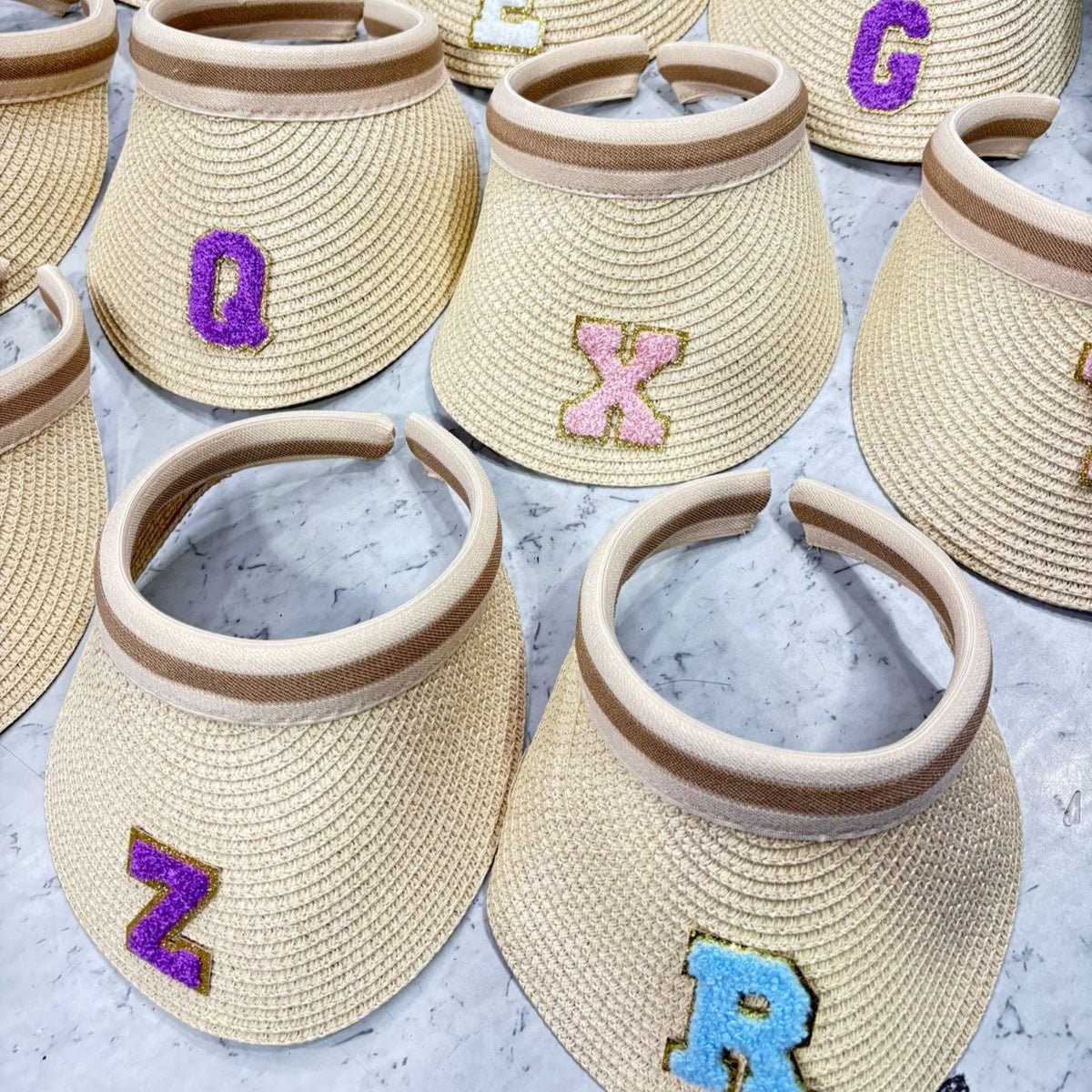 Personalised Visor Monogram Adjustable Hat - The Gifting Era
