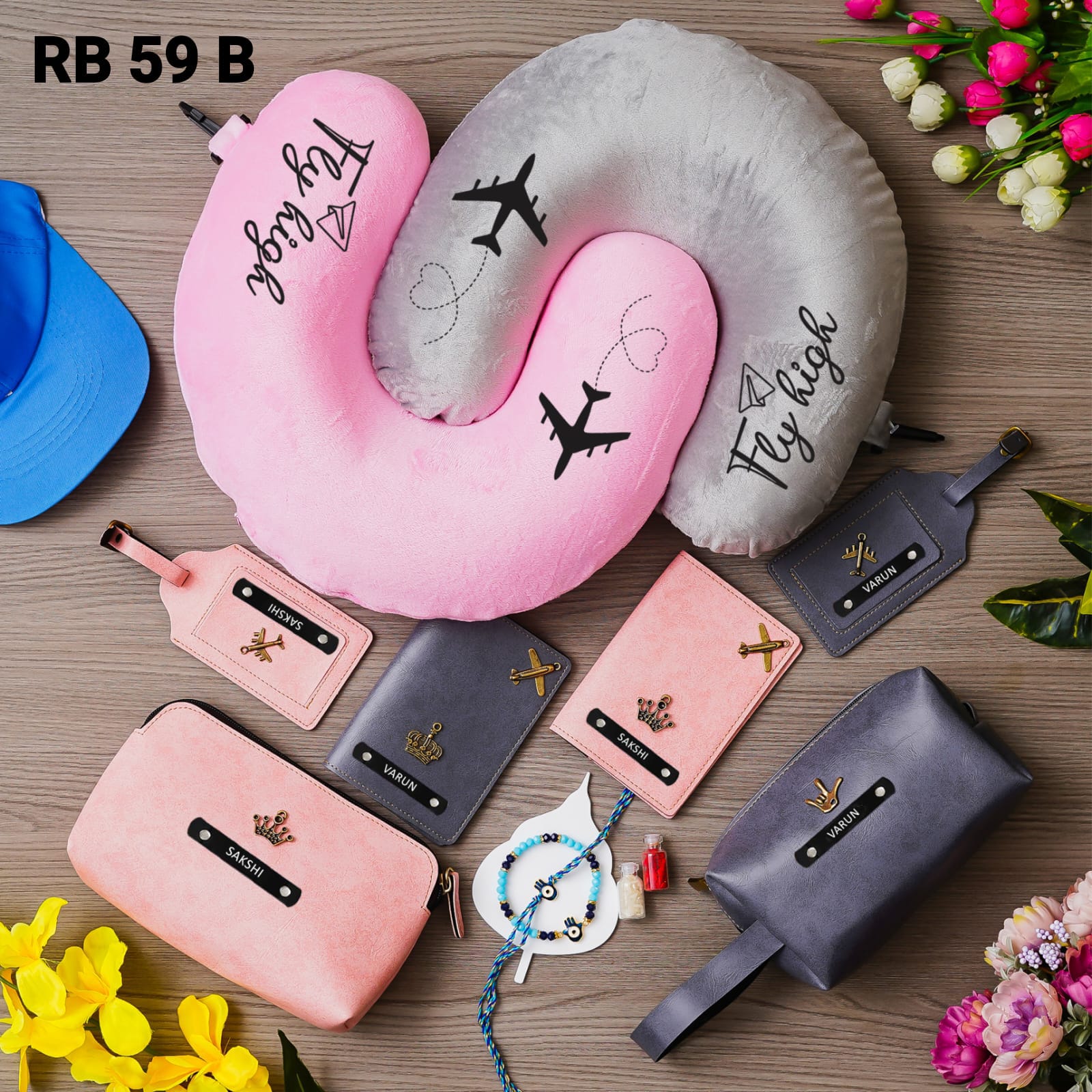 Premium Couple Travel Combo - RB59 A/B - Raksha Bandhan Special - The Gifting Era