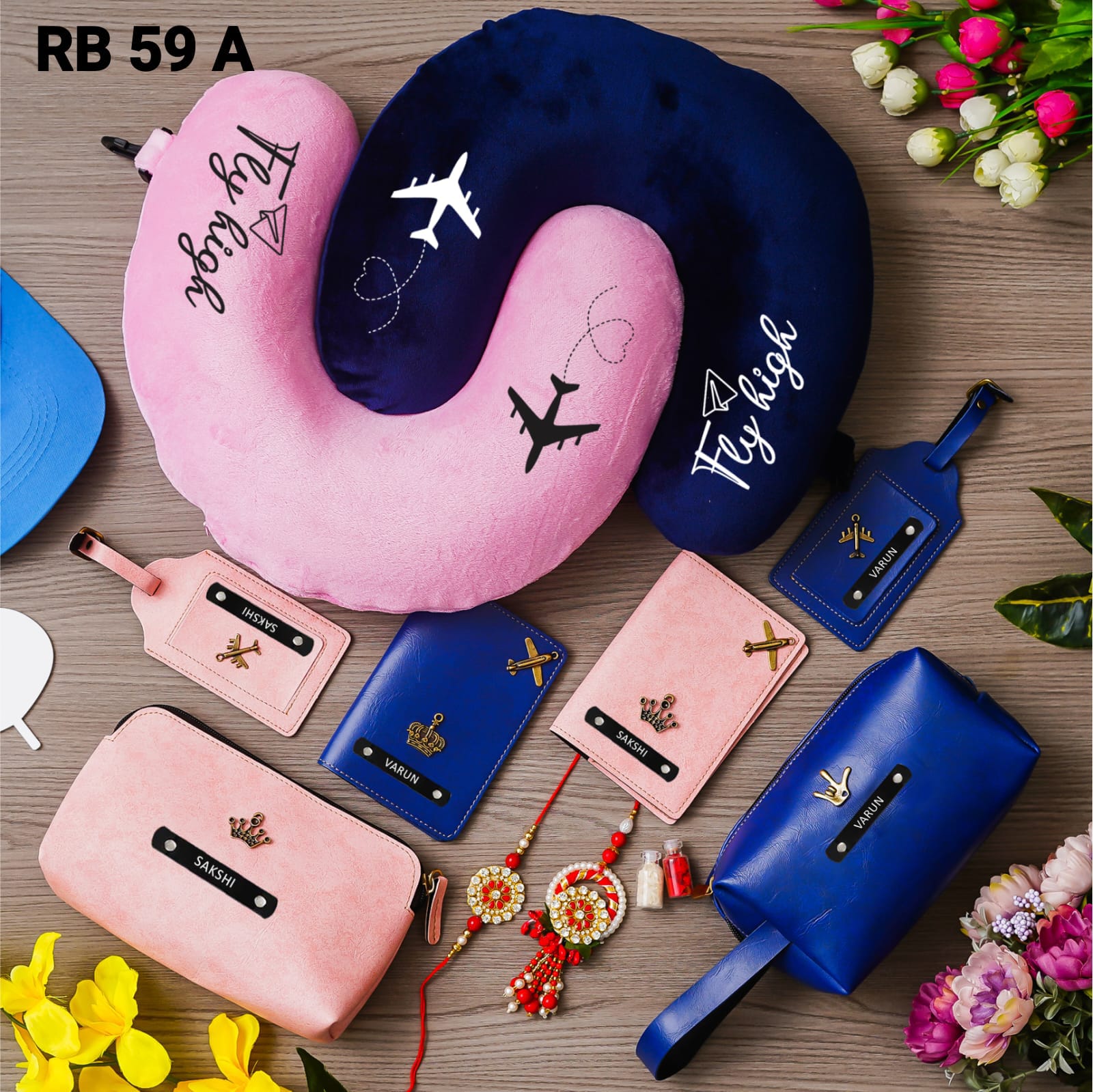 Premium Couple Travel Combo - RB59 A/B - Raksha Bandhan Special - The Gifting Era