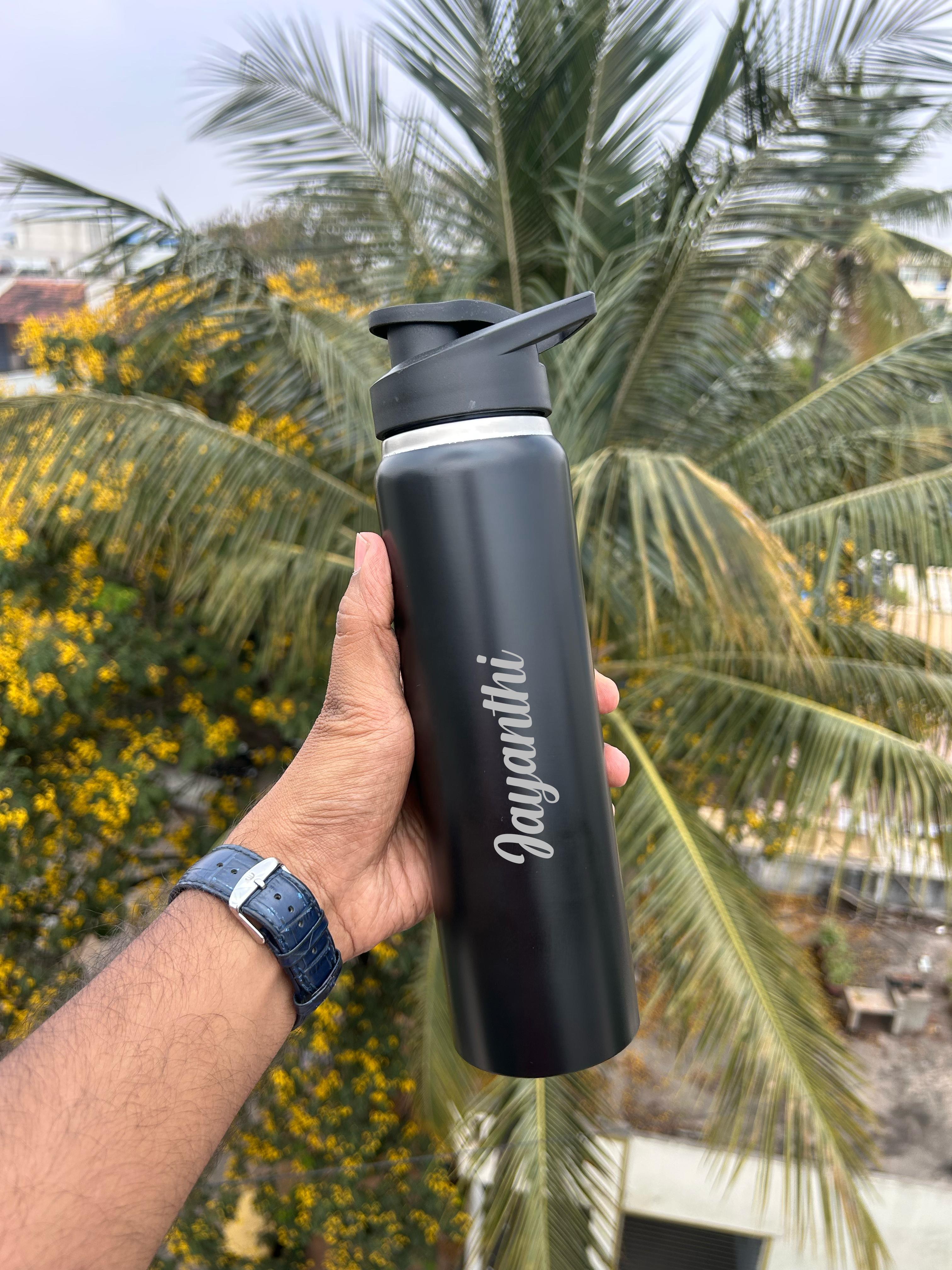 Personalised Bento Steel Sipper Bottle - 800 ML - The Gifting Era