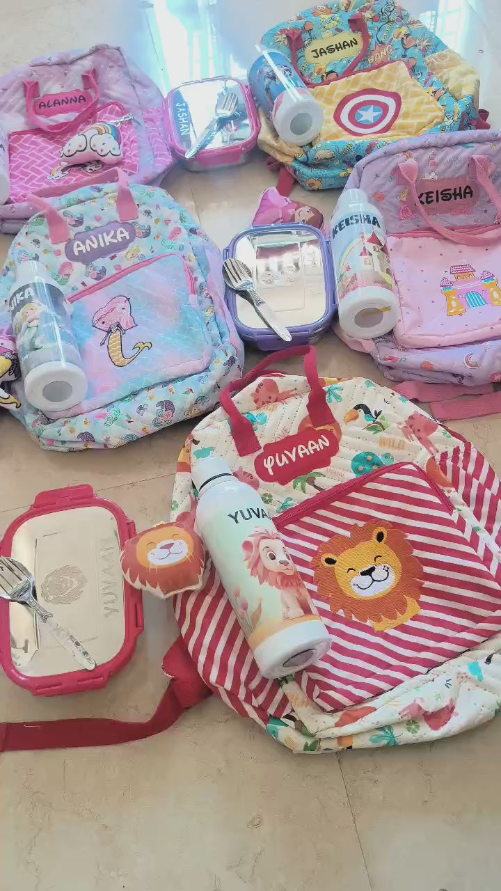 Personalised Kids Back 2 School Combo Pack of 3 (VA216-VA228) - The Gifting Era - 15