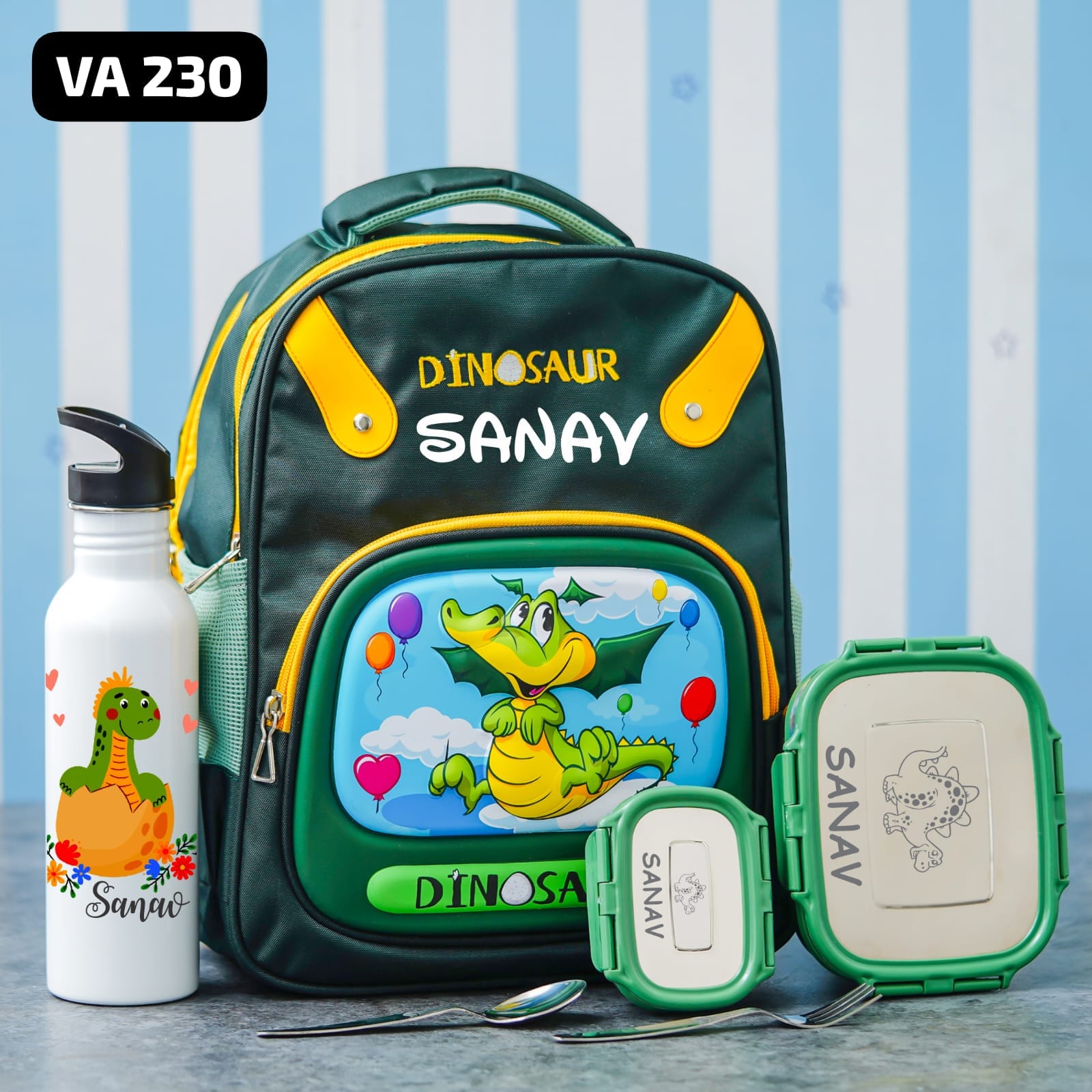 Personalised Kids Space Theme Premium School Bag Hamper (VA229) - 3 - The Gifting Era