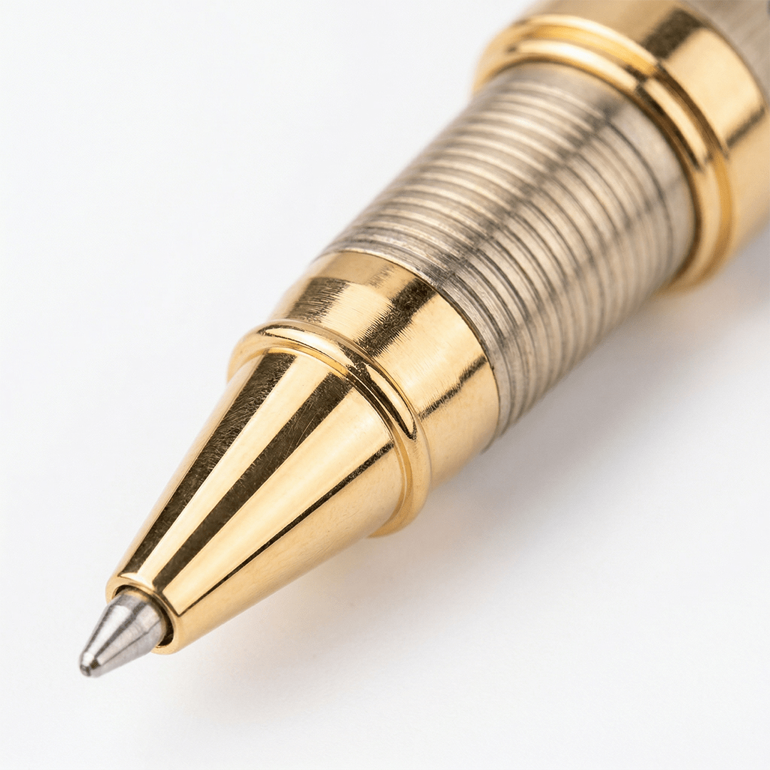 Satyamev Jayate X I love India Engraved Premium Metal Roller Pen With Crystals on Top - The Gifting Era